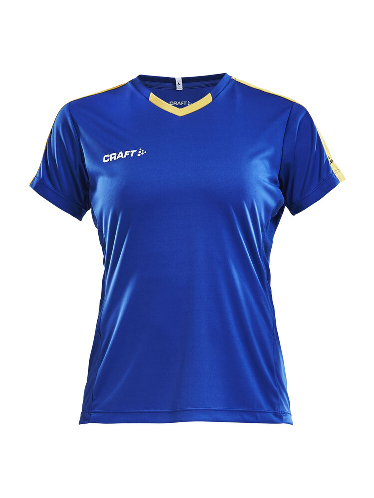 Progress Jersey Contrast W från Craft i Royal blue/Sweden yellow