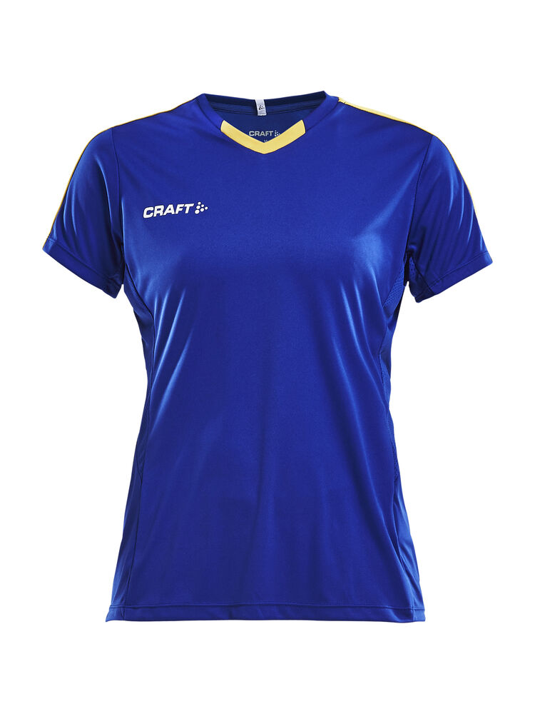 Progress Jersey Contrast W från Craft i Club cobolt/Sweden yellow