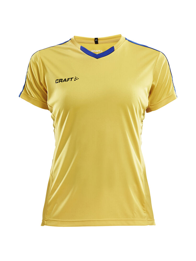 Progress Jersey Contrast W från Craft i Sweden yellow/Royal blue
