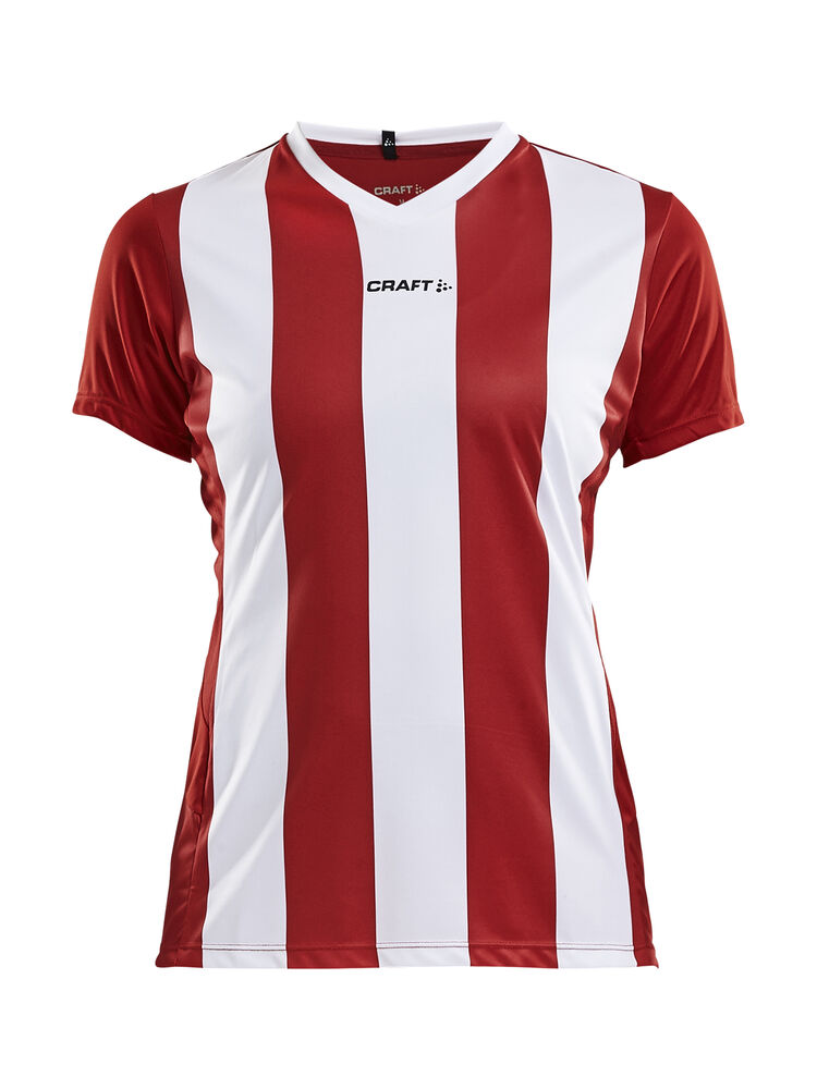 Progress Jersey Stripe W från Craft i Bright red