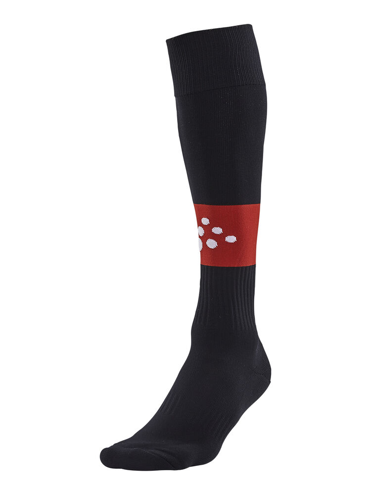 Craft Squad Sock Contrast - Black/Bright Red [9430] / 28/30