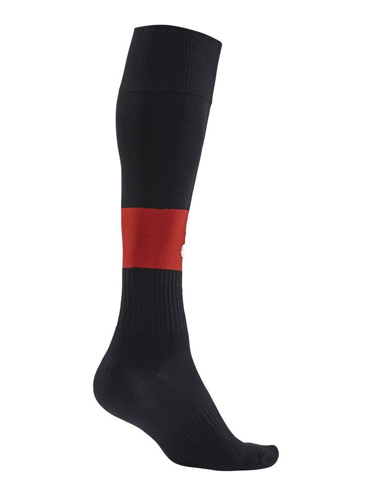 Craft Squad Sock Contrast - Black/Bright Red [9430] / 28/30