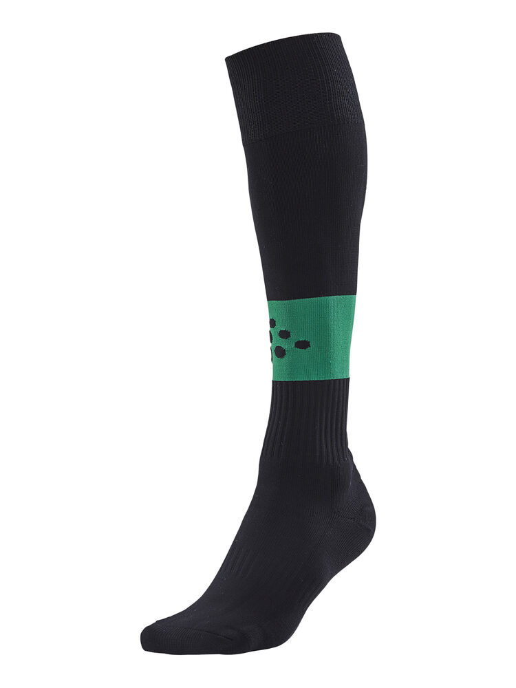 Squad Sock Contrast från Craft i Svart/Team green