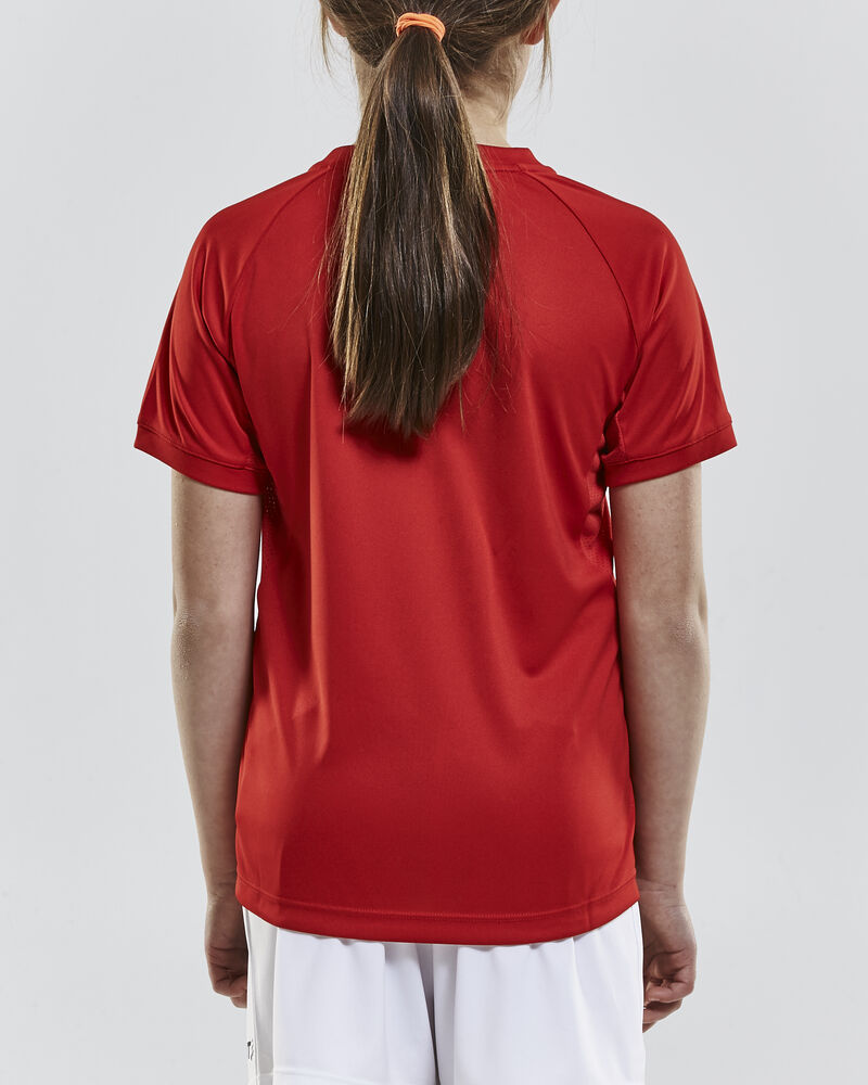 Craft Progress Jersey Graphic Jr - Bright Red [1430] / 122/128