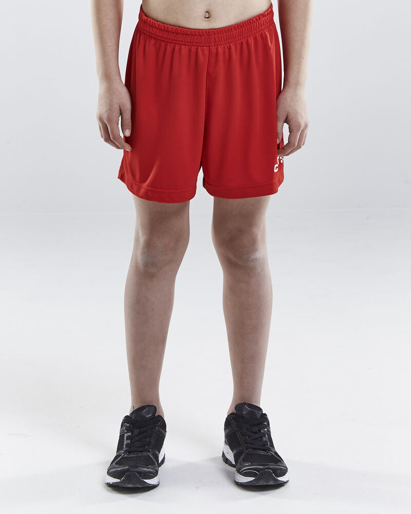 Craft Squad Go Short Solid Jr - Bright Red [1430] / 110/116