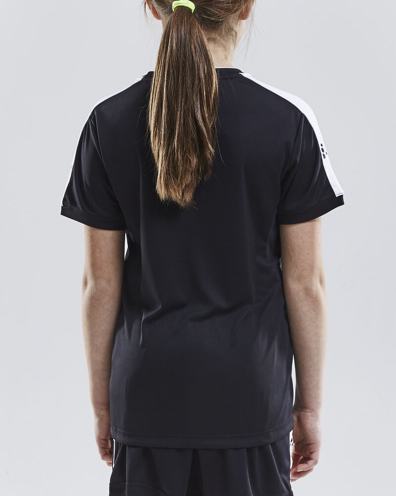 Craft Progress Practise Tee Jr - Black/White [9900] / 122/128