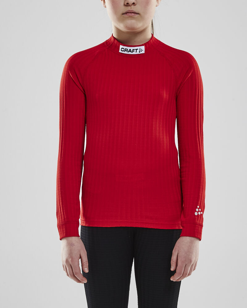 Craft Progress Baselayer CN LS J - Bright Red [1430] / 122/128