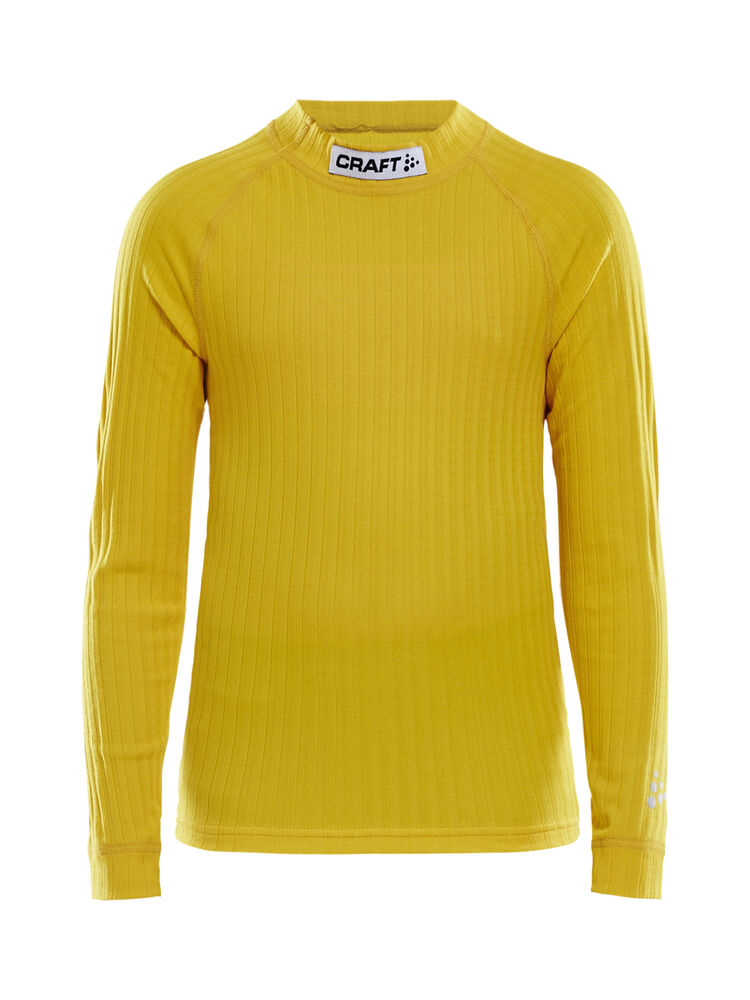 Progress Baselayer CN LS J från Craft i Gul