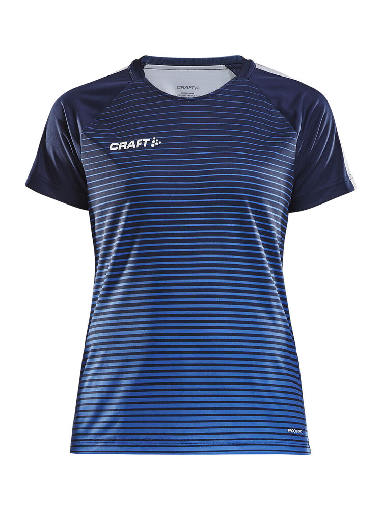 Pro Control Stripe Jersey W från Craft i Marinblå/Club cobolt