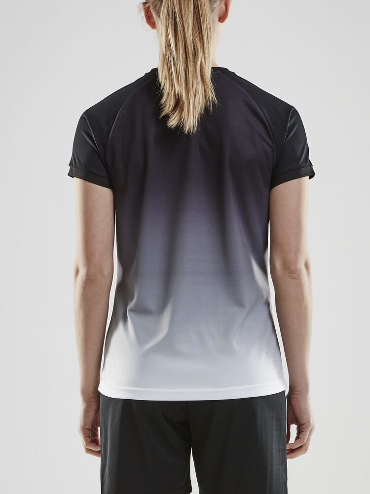 Craft Pro Control Fade Jersey W - Black/White AW25 [999900] / XS