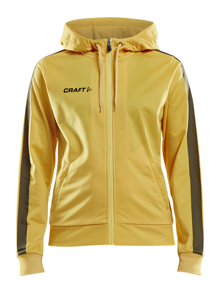 Pro Control Hood Jacket W från Craft i Sweden yellow/Svart