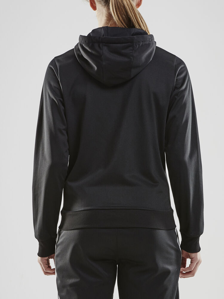 Craft Pro Control Hood Jacket W - Black/White AW25 [999900] / XS