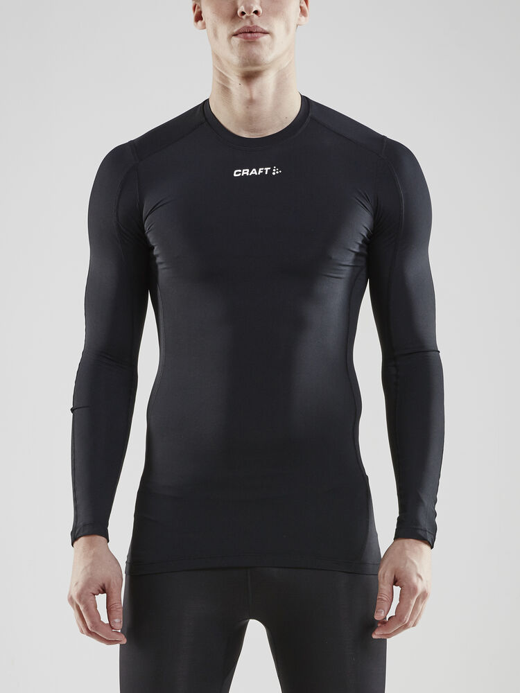 Craft PRO Control Compression Long Sleeve Uni - Black AW25 [999000] / XS