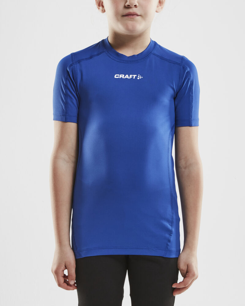 Craft Pro Control Compression Tee Jr - Club Cobalt [346000] / 122/128