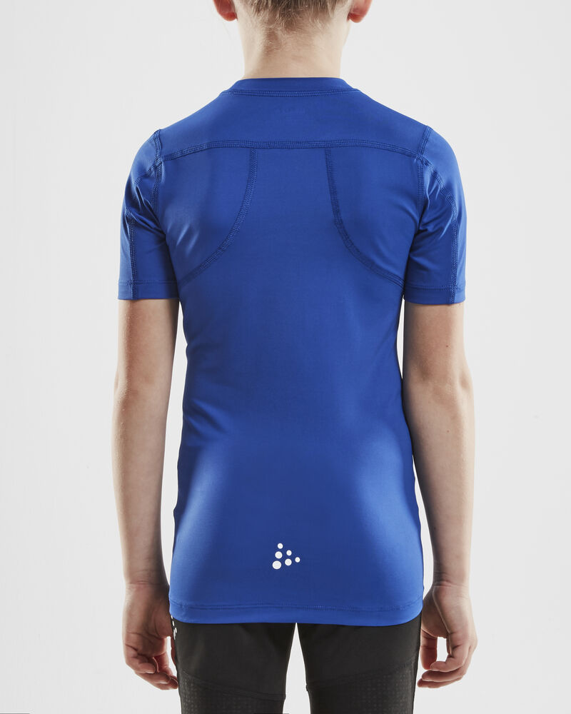 Craft Pro Control Compression Tee Jr - Club Cobalt [346000] / 122/128