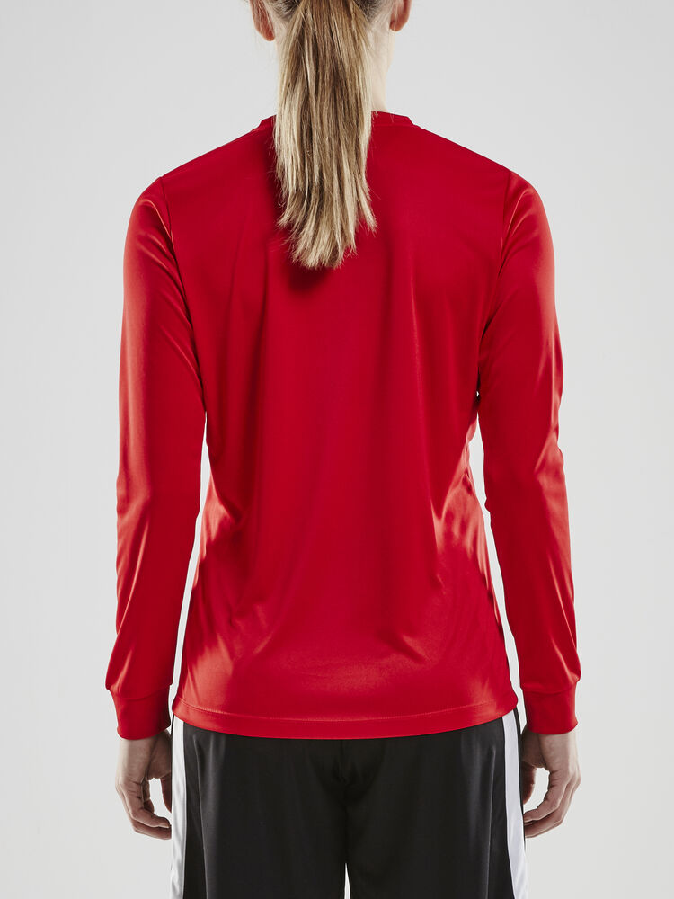 Craft Squad Go Jersey Solid Ls W - Bright Red [1430] / XS