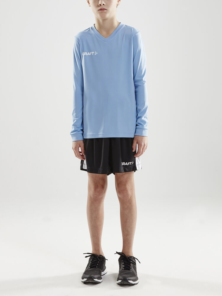 Craft Squad Go Jersey Solid Ls Jr - MFF Blue [1341] / 122/128