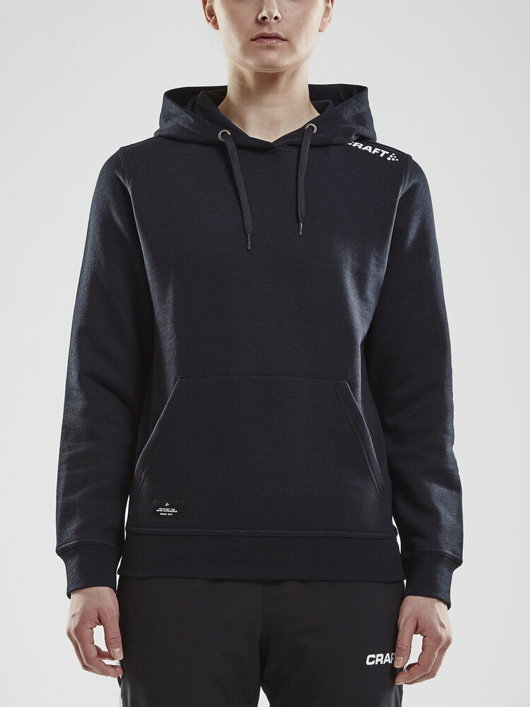 Craft Community Hoodie W - Black AW25 [999000] / XS