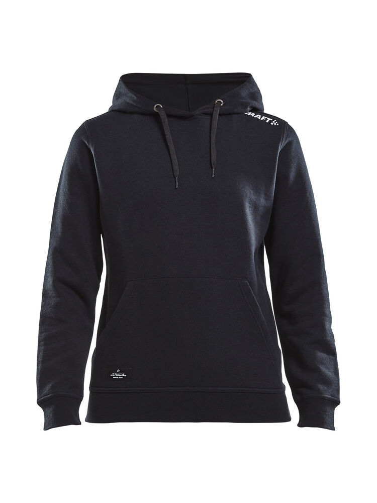 Craft Community Hoodie W - Black AW25 [999000] / XS