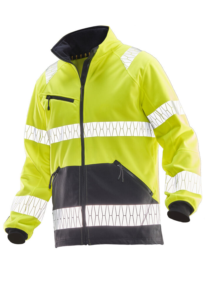 1190 Jacka Windblocker Varsel, orange/svart från Jobman