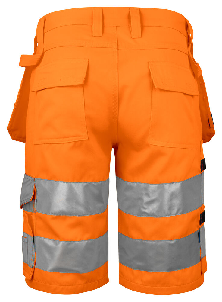 Projob 6535 SHORTS EN ISO 20471 KLASSE 2/1 - Orange/Black [1799] / C42