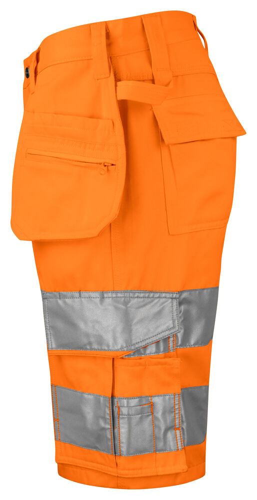 Projob 6535 SHORTS EN ISO 20471 KLASSE 2/1 - Orange/Black [1799] / C42