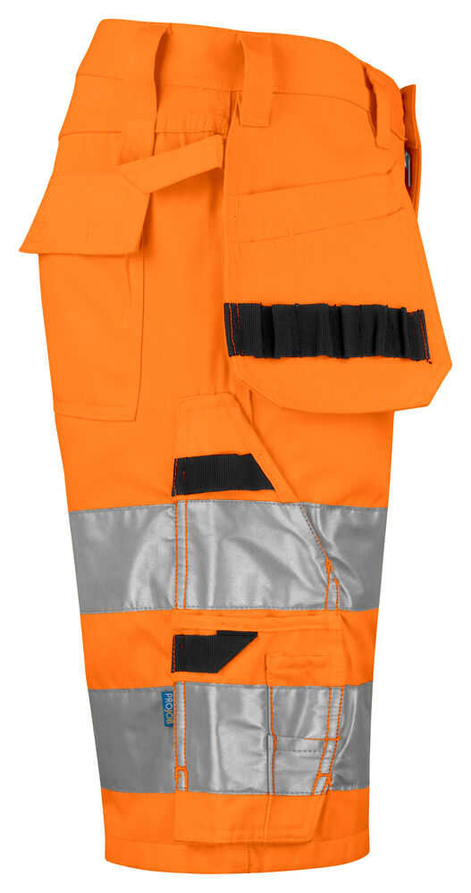 Projob 6535 SHORTS EN ISO 20471 KLASSE 2/1 - Orange/Black [1799] / C42