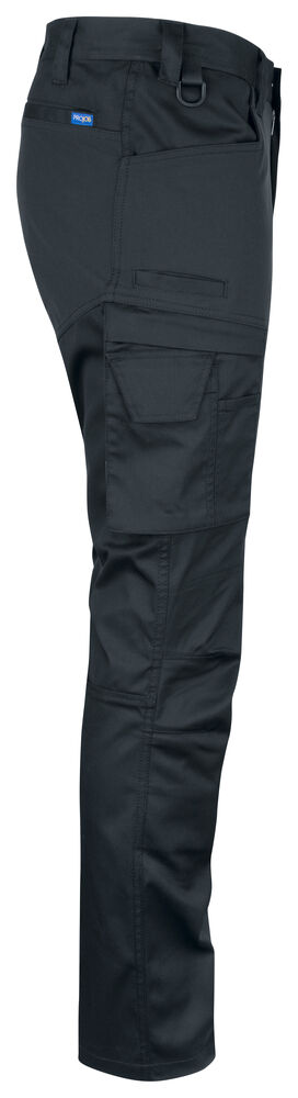 Projob 2552 BUKS MED STRETCHPANELER - Black/Yellow [99] / C44