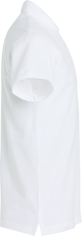 Clique Basic Polo S/S Junior - Hvid/Rød/Navy [00] / 90/100