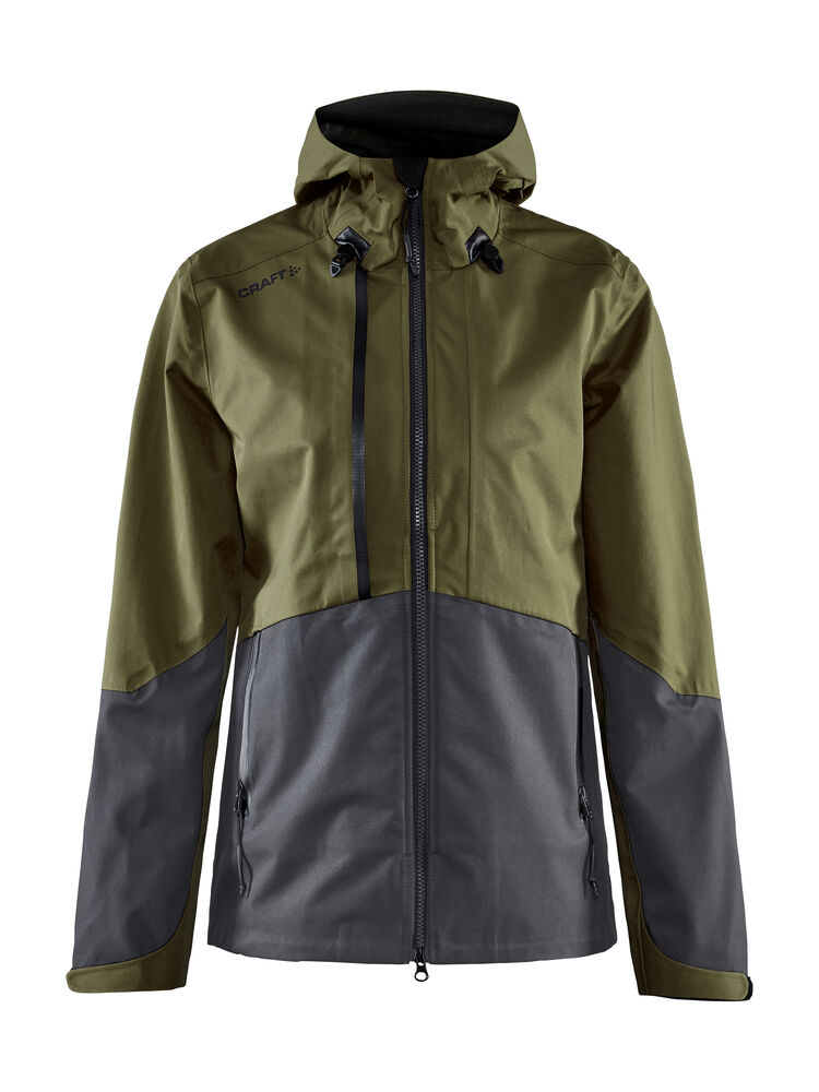 Block shell jkt W från Craft i Woods/Asphalt