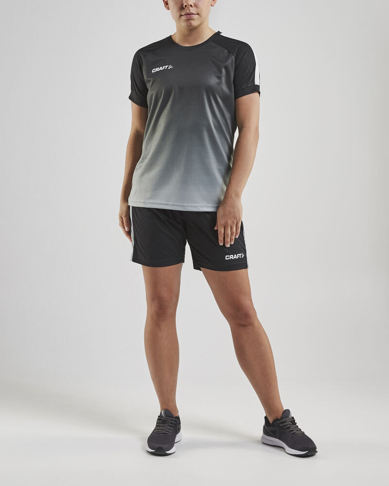 Craft Pro Control Fade Jersey W - Black/White AW25 [999900] / XS