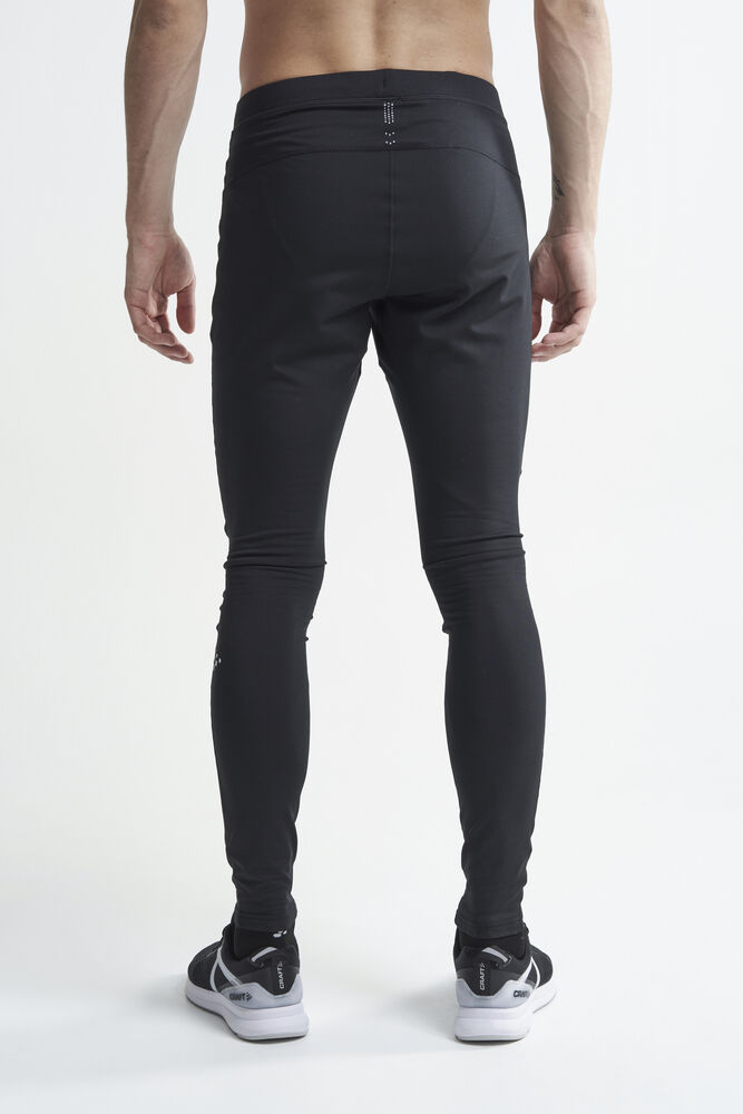 Craft Warm Train Wind tights M - BLACK-TRANSPARENT GREY [999003] / XS