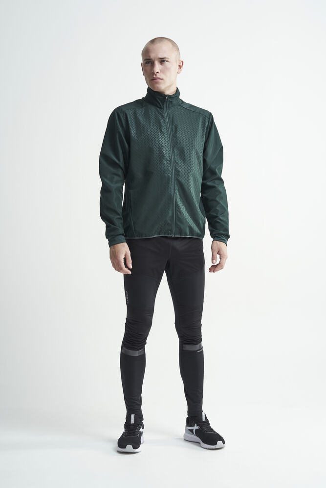 Craft Warm Train Wind tights M - BLACK-TRANSPARENT GREY [999003] / XS