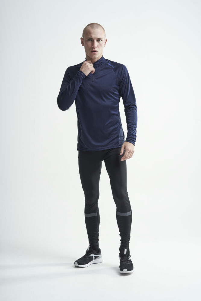 Craft Eaze LS Half Zip Tee M - BLAZE (retail) [396000] / XS