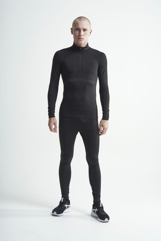 Craft Active Intensity Zip M - Black/Asphalt AW25 [999995] / S