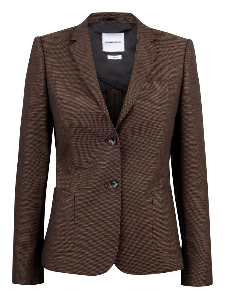 Club Blazer 30 Woman från J.Harvest & Frost i Brunmelerad