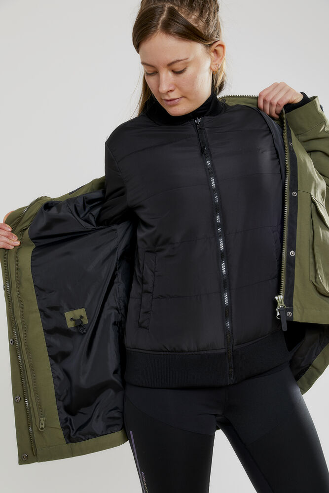 Craft 3-in-1 jkt W - Woods/Black [669999] / XS
