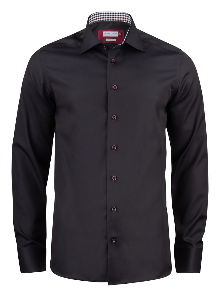 RB20 Twill Regular från J.Harvest & Frost i Svart/Röd