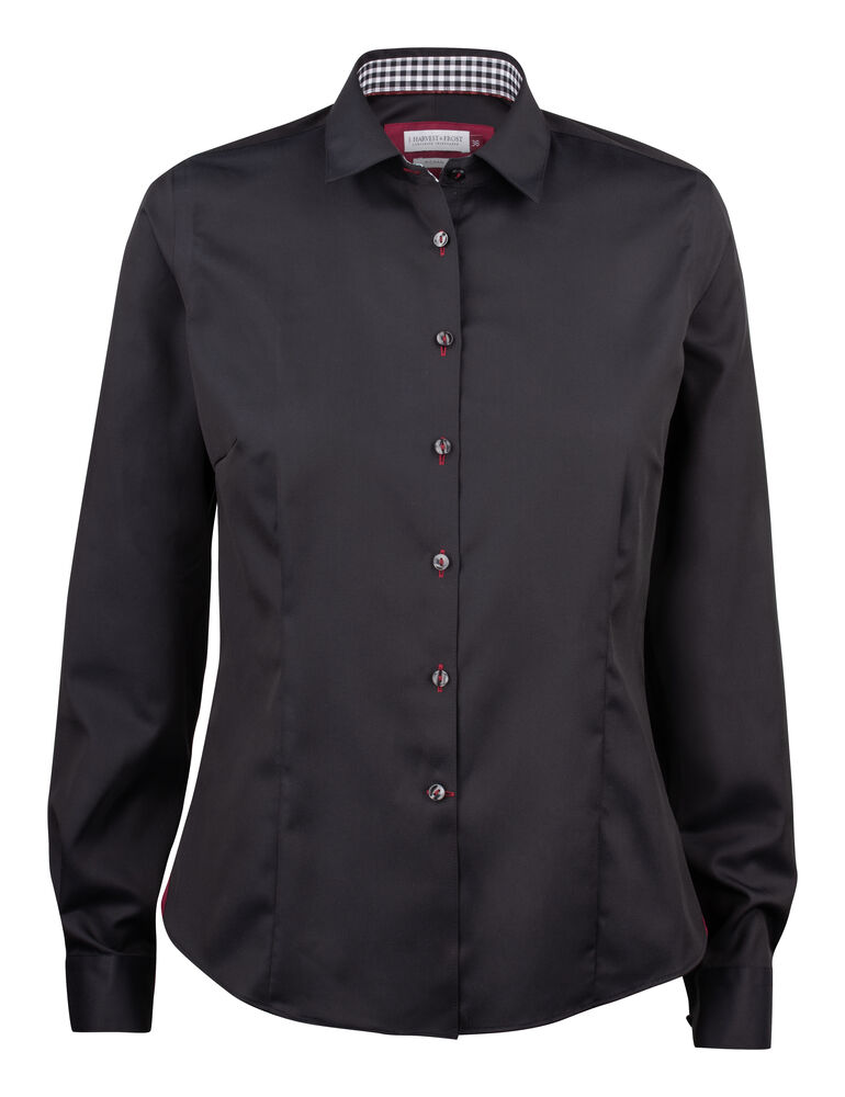 RB20 Twill Woman från J.Harvest & Frost i Svart/Röd