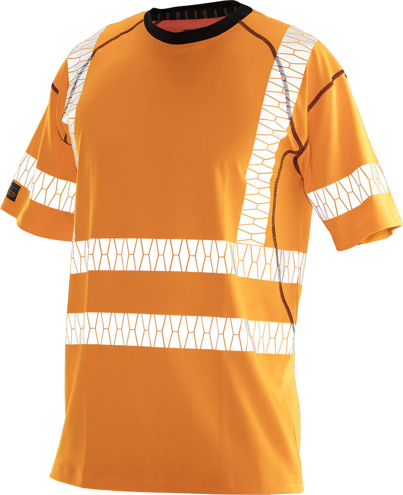 5597 T-shirt UV-Pro Varsel från Jobman i Orange