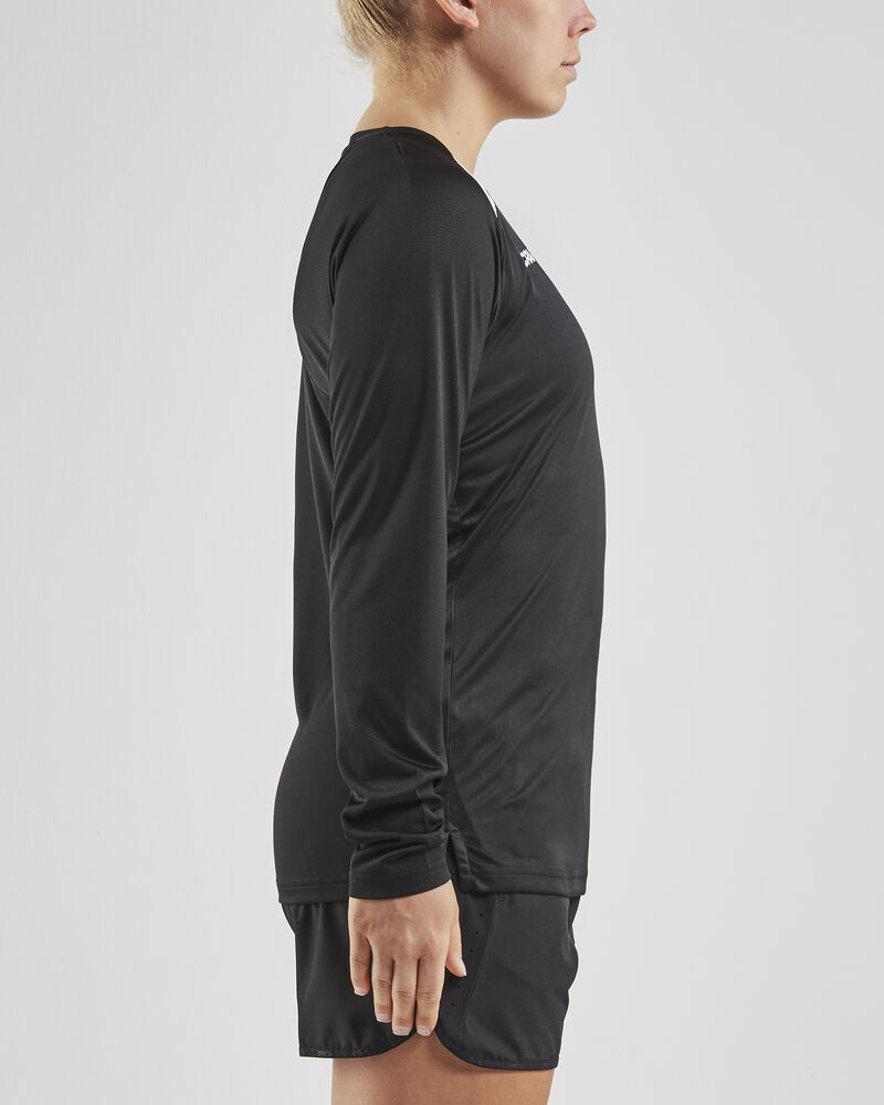 Craft PRO Control Impact Ls Tee W - Black/White AW25 [999900] / XS