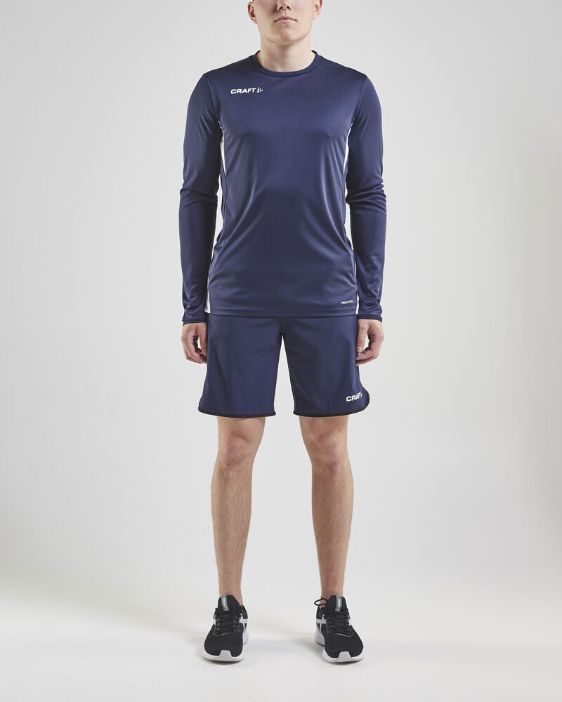 Craft PRO Control Impact Shorts M - Navy-White [390900] / XS