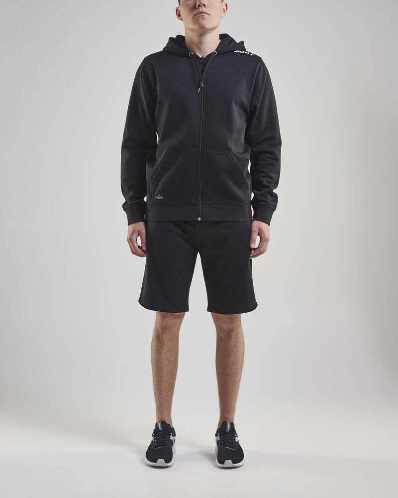Craft Community FZ Hoodie M - Black AW25 [999000] / XS