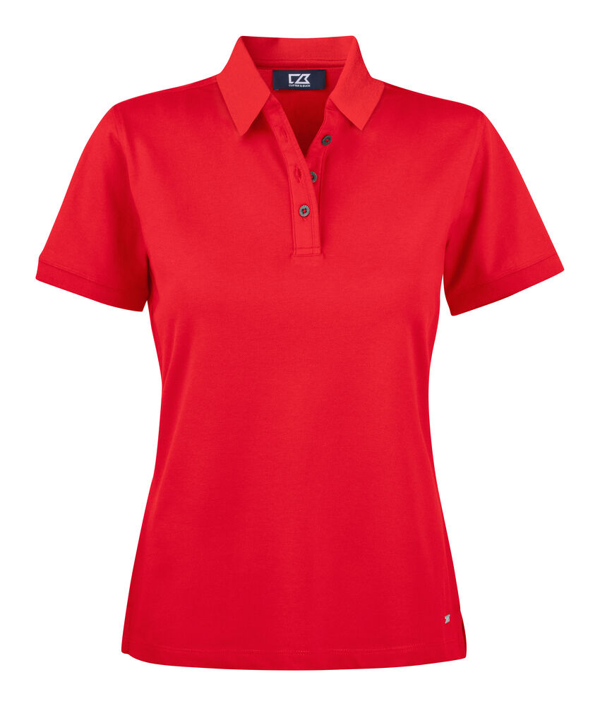 Oceanside Polo Ladies från Cutter & Buck i Röd