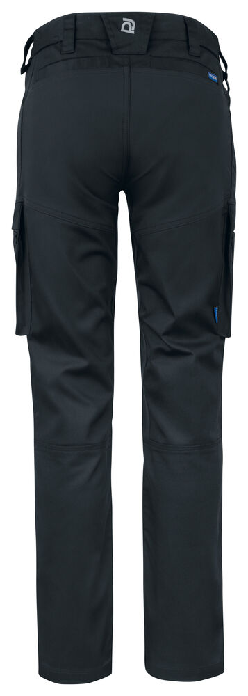 Projob 2553 DAMEBUKS MED STRETCH - Black/Yellow [99] / C32
