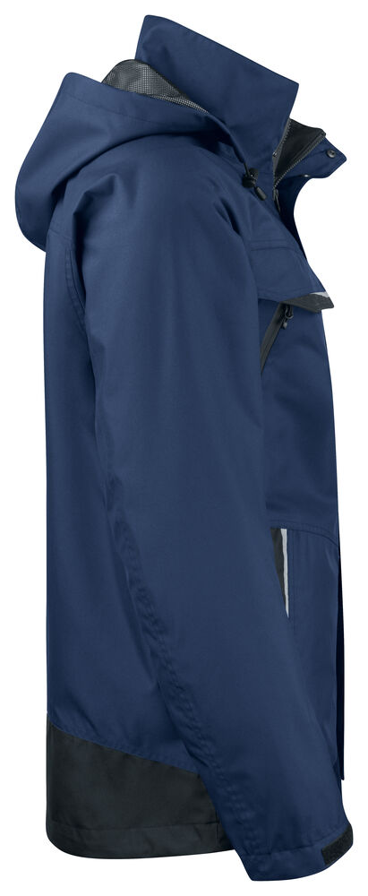 Projob 4441 FORET FUNKTIONEL JAKKE - Navy Check [58] / XS