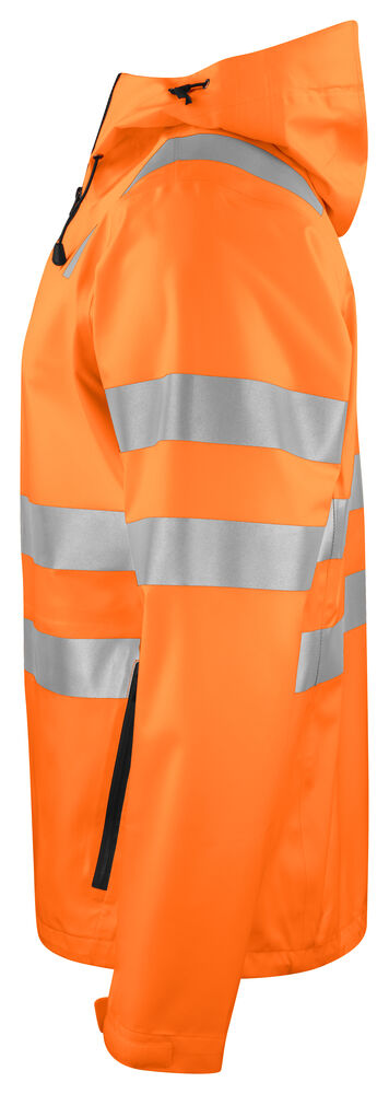 Projob 6450 REGNJAKKE EN ISO 20471 KLASSE 3/2 - Orange/Black [1799] / XS