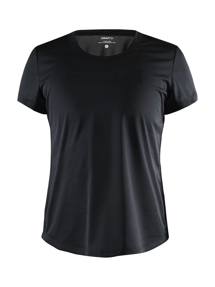 Craft Core Essence SS Mesh Tee W - Black AW25 [999000] / XS