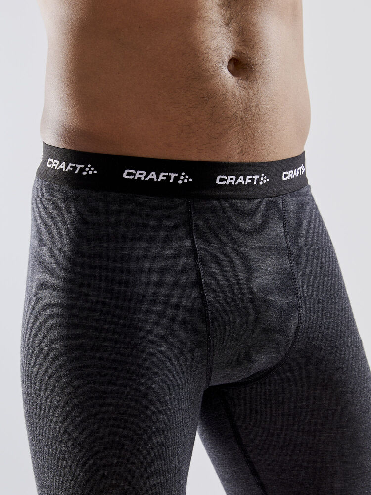 Craft Wool Merino Set M - BLACK MELANGE [998000] / XS