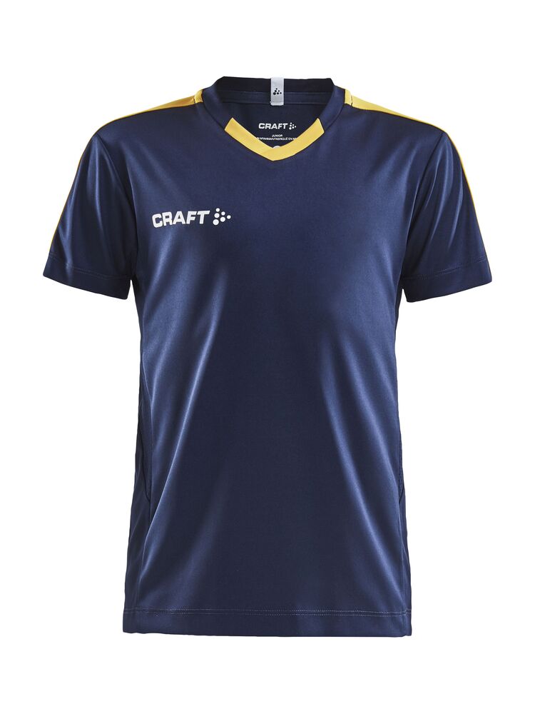 Progress Jersey Contrast Jr från Craft i Marinblå/Sweden yellow
